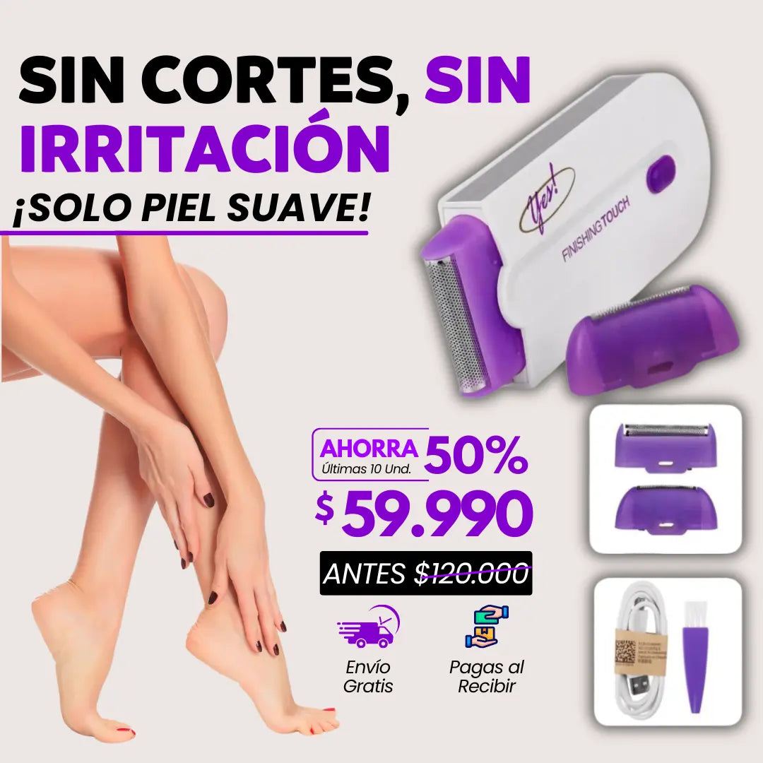 Depiladora Láser: Depilación Sin Dolor e Irritación 🌸