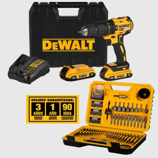 Taladro Percutor DeWALT 20v: Trabajos Profesionales y Calidad Superior 🚀